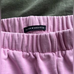 Brandy mellville pink sweatpants !!!